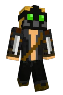 adumblond Minecraft avatar full body