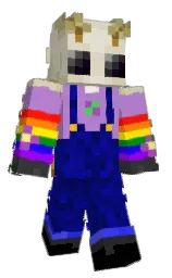 YellowMoth01's Minecraft skin wearing the Pan cape