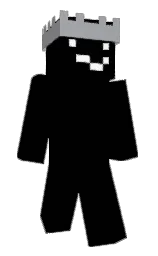 black and bombay Minecraft skin — Slim model — first worn by DonaldTrump42