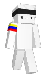 white and mine shaft Minecraft skin — Slim model