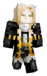 MGNothing's Minecraft skin wearing the Migrator cape
