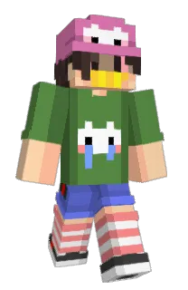 Front of Maldade's skin