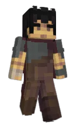 CrystalSanity's Minecraft skin wearing the Migrator cape