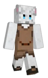 FluidGrace's Minecraft skin wearing the Migrator cape