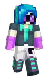 Slim Minecraft skin