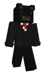 Iamsouls's Minecraft skin wearing the Unidentified cape