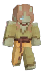 Dzem0wka's Minecraft skin wearing the Pan cape