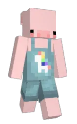lil_snens's Minecraft skin wearing the Pan cape