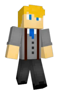 Front of GageInACage's skin