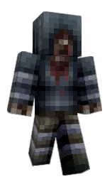 Amusedv's Minecraft skin wearing the Home cape