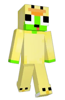 Front of Minecraft skin