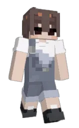 stark white and raven Minecraft skin — Slim model — first worn by ETOEO