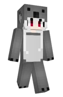 Front of Bikkie's skin