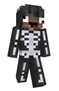 Front of mlktooth's skin