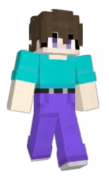 Bnryu's Minecraft skin wearing the 15th Anniversary cape
