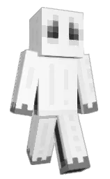 alabaster and seashell Minecraft skin — Slim model