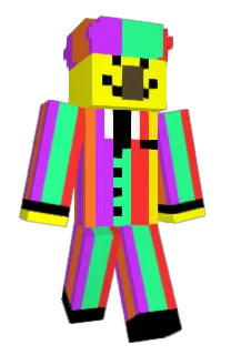 Front of Binzy's skin