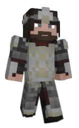 BattleGamer1's Minecraft skin wearing the Migrator cape