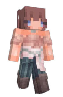 Front of haunti's skin