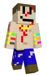 DonR8er's Minecraft skin wearing the Migrator cape