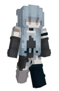 Front of Care7ess's skin