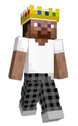 white and tundora Minecraft skin — Slim model — first worn by MCCrown