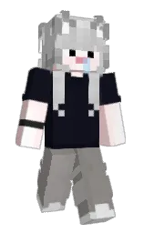 Slim Minecraft skin