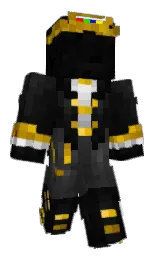 cod gray and black Minecraft skin — Classic model