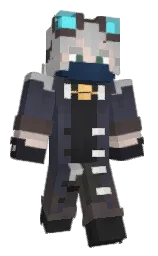 tuna and gun powder Minecraft skin — Classic model — first worn by OmegaGamingYT44