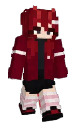 rosewood and monarch Minecraft skin — Slim model — first worn by Aiko099Br_