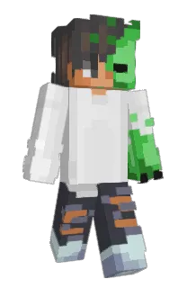 Front of iHeeda's skin