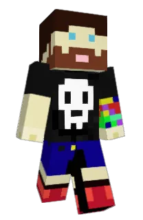 Front of Minecraft skin