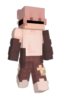 Front of Skiburr's skin