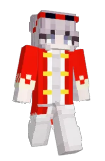 Front of Pologop's skin