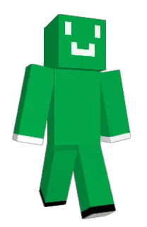 Front of UltraBeany's skin