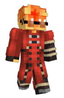Front of Teprax's skin