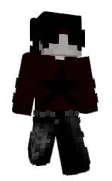 Residal's Minecraft skin wearing the Migrator cape