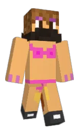 rajah and brilliant rose Minecraft skin — Classic model — first worn by Lernard_