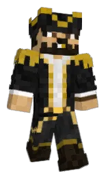 Herlixxi's Minecraft skin wearing the Pan cape