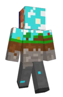 Front of Minecraft skin