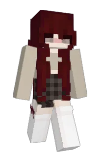 Front of dervia's skin