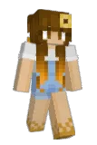 aeoness Minecraft avatar full body