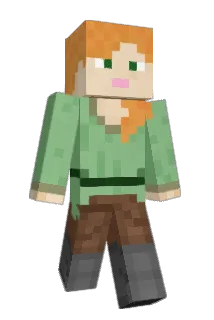aergin Minecraft avatar full body
