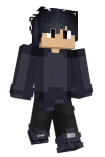 aeribluu Minecraft avatar full body