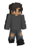 aeris Minecraft avatar full body