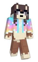 leather and spicy mix Minecraft skin — Slim model — first worn by TetraPawz