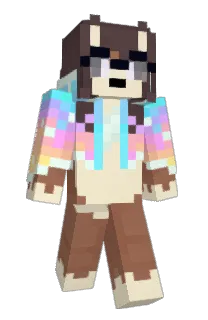 Front of TetraPawz's skin