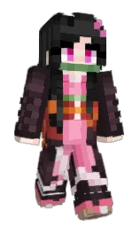 mine shaft and cocoa brown Minecraft skin — Slim model — first worn by LilZenno