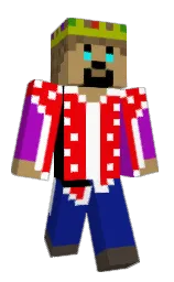 King_Patte's Minecraft skin wearing the Migrator cape