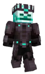 ElKalBro's Minecraft skin wearing the Twisted cape